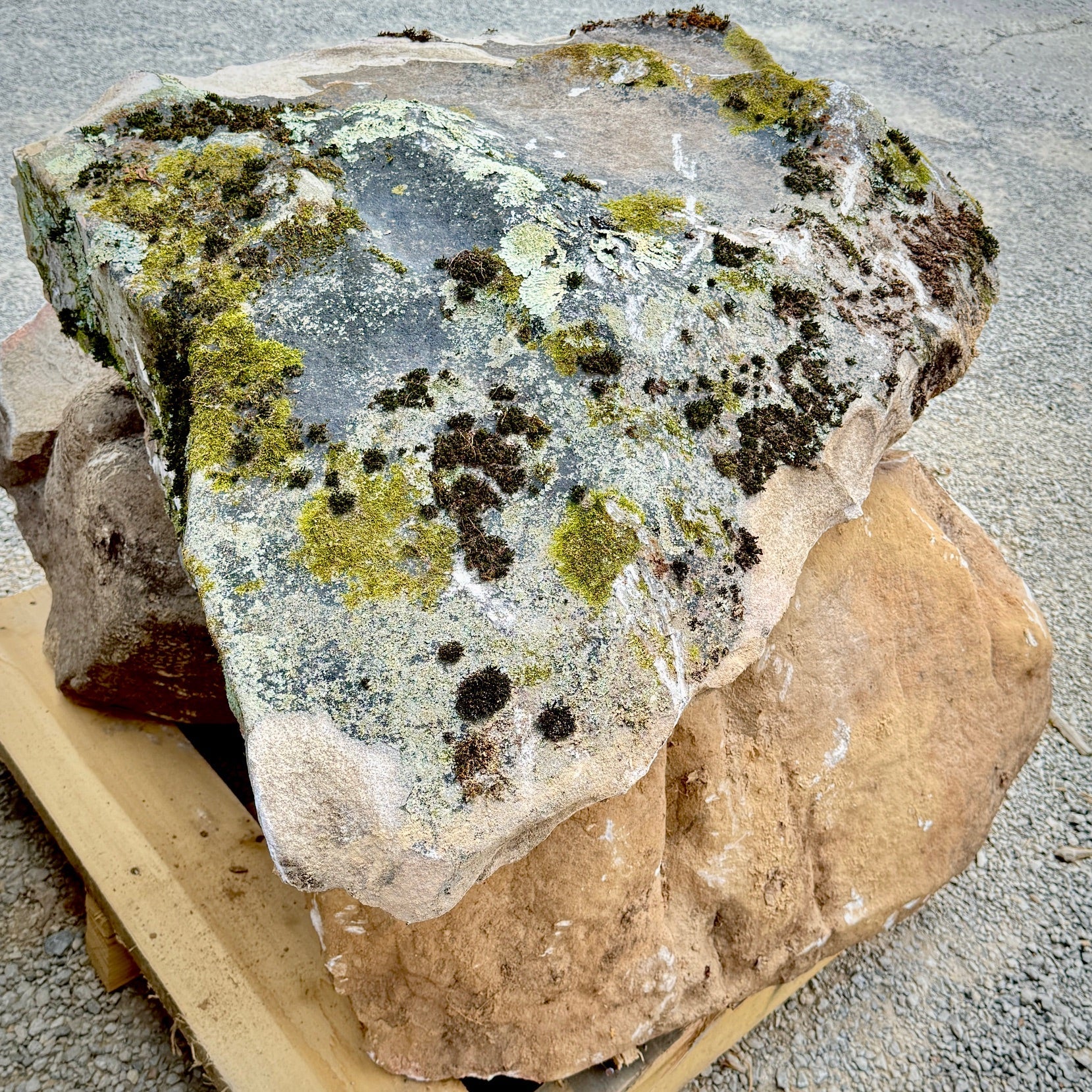 Tennessee sandstone landscape boulders with natural character