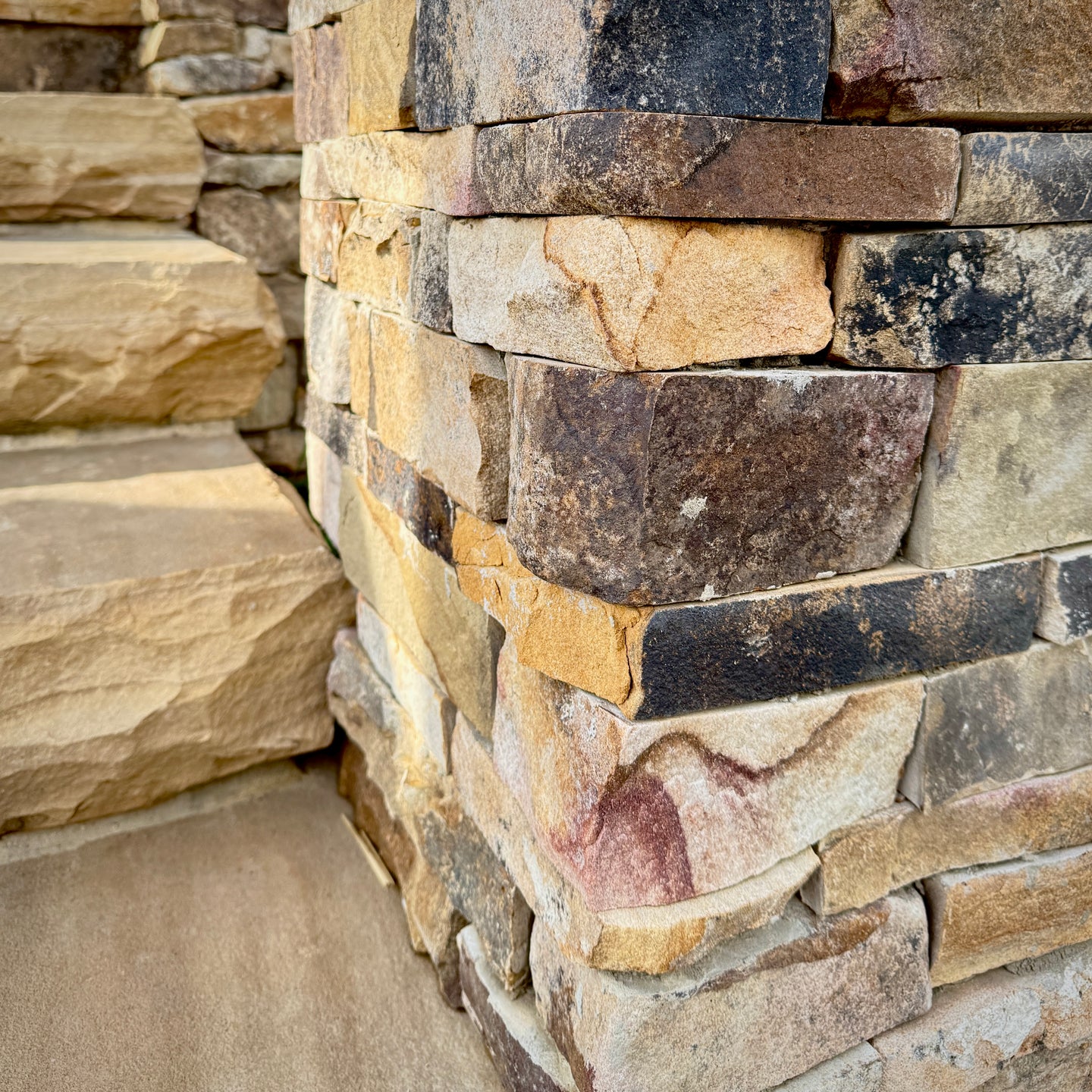 Fieldstone Sawed Ashlar Corners