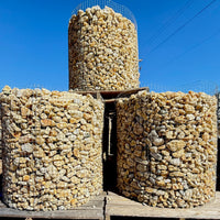 Honey Round River Stone