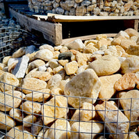 Honey Round River Stone
