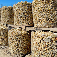 Honey Round River Stone