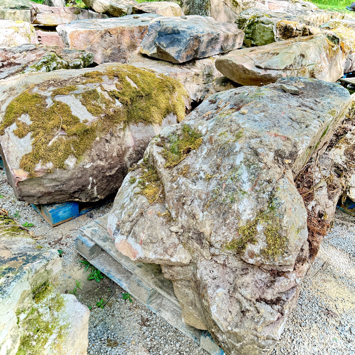 Tennessee Boulders Rocks Tennessee Fieldstone Landscape Boulder | Large Sandstone Boulder | Tons ...
