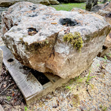Oversized Tennessee Fieldstone landscape boulder made from natural sandstone