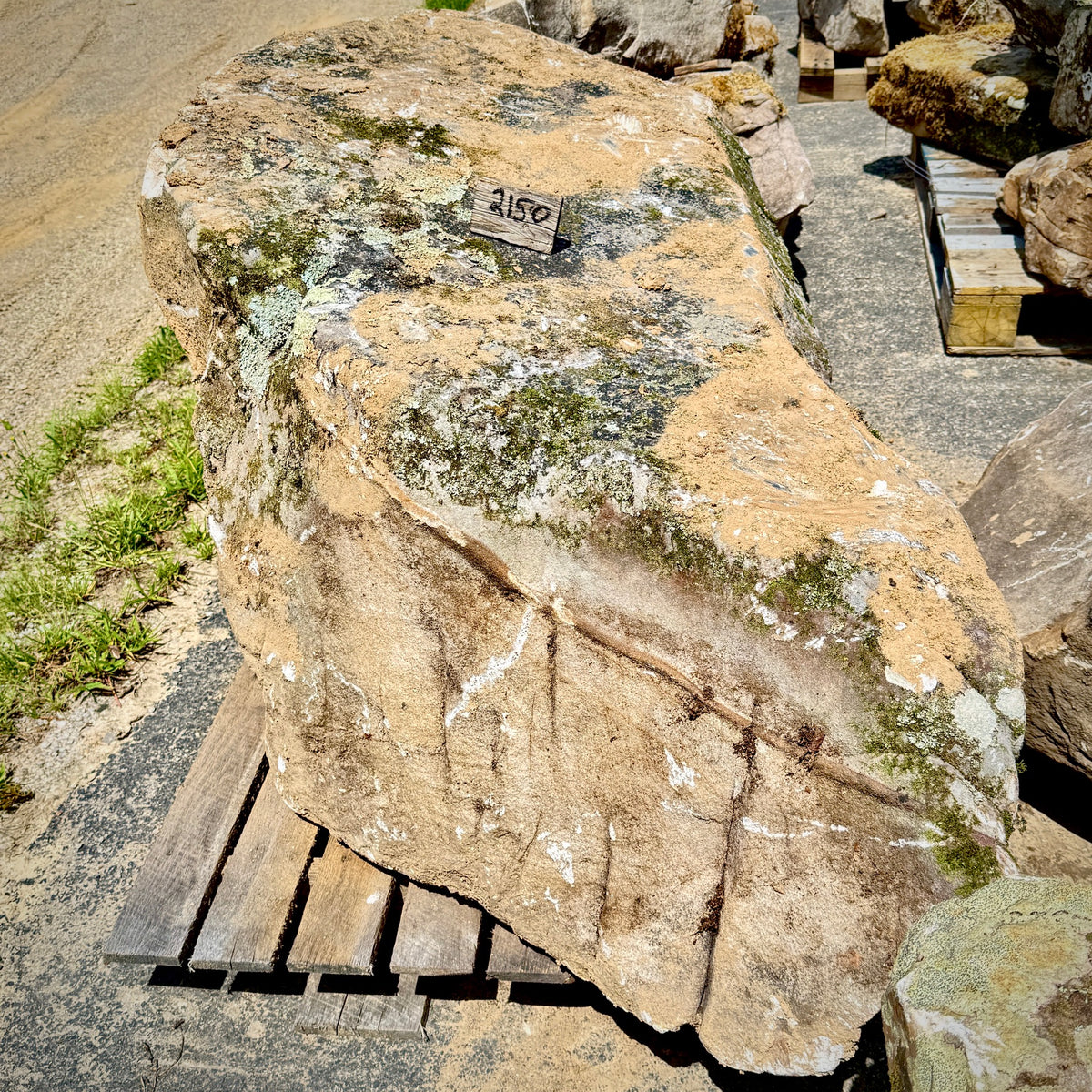 Tennessee Boulders Rocks Tennessee Fieldstone Landscape Boulder | Large Sandstone Boulder | Tons ...