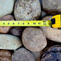 Flat river rock for fireplaces and walls