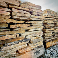 Fieldstone Sawed Ashlar Flats