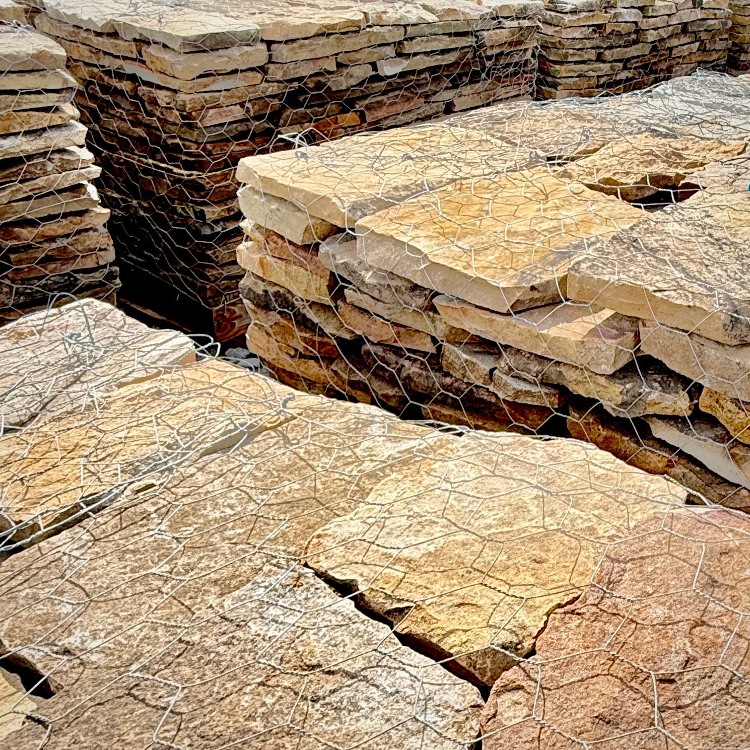 Fieldstone Sawed Ashlar Flats