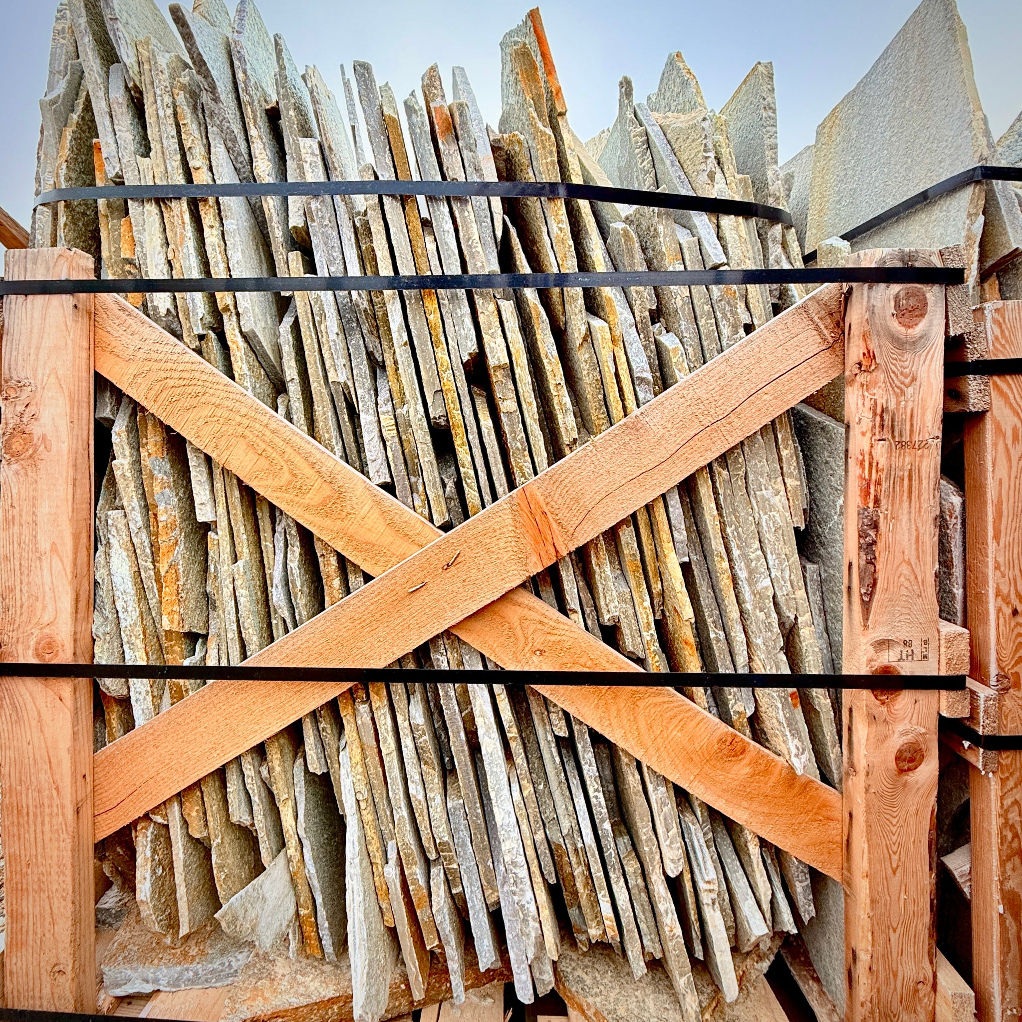 Silver Sparkle Thin Flagstone