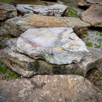 Tennessee Large Grotto Fieldstone oversized natural sandstone slab with rugged, weathered texture.