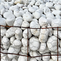 White Mexican Beach Pebbles 1" - 3"