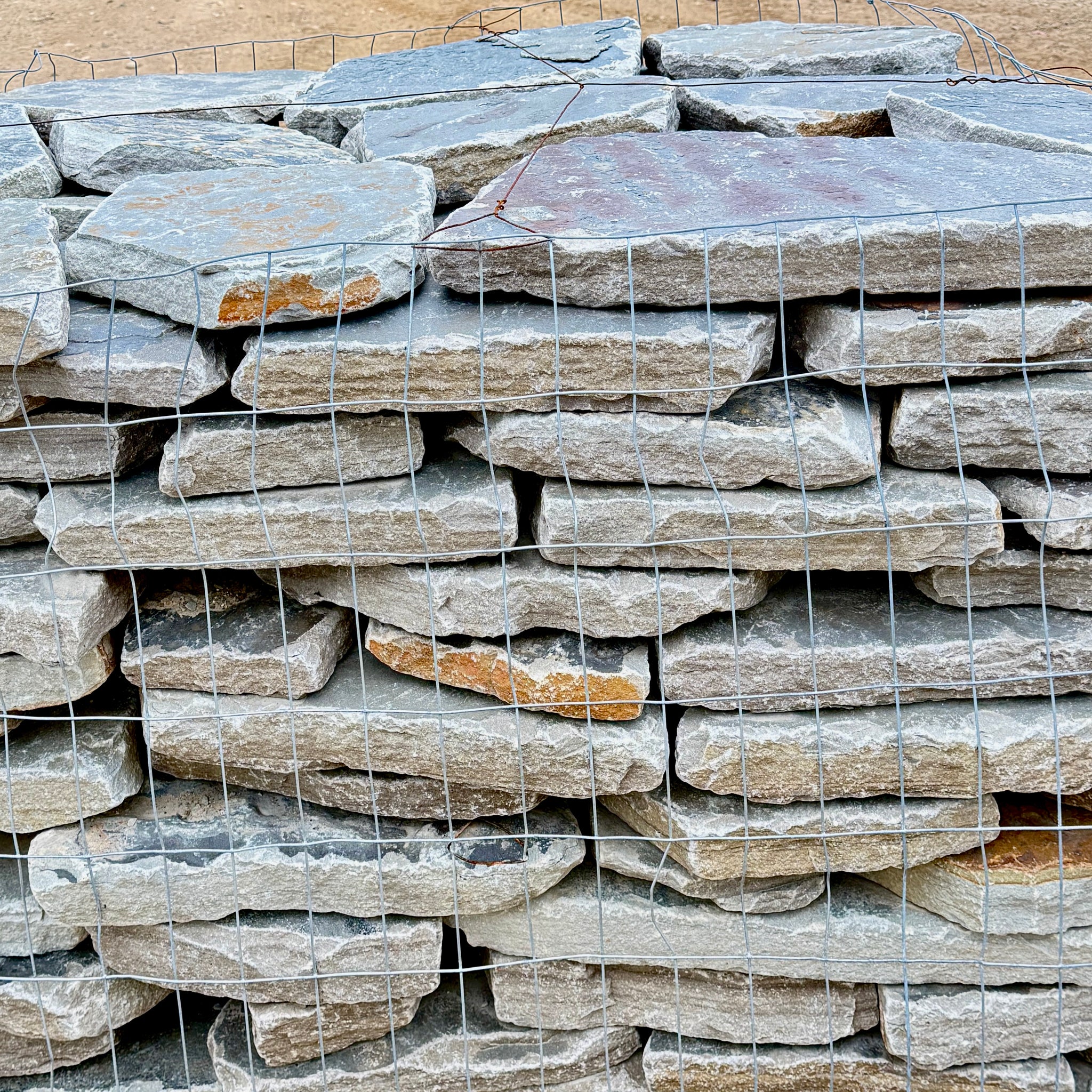 Tumbled Brandy Flagstone- Medium